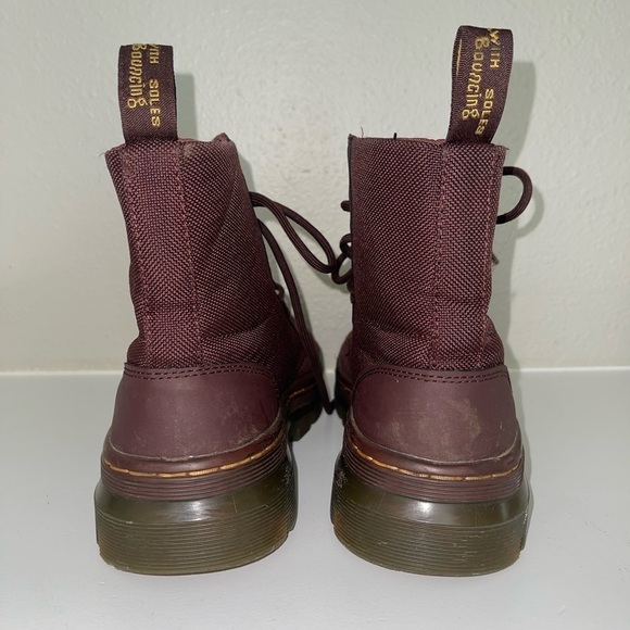 DR. MARTENS combs burgundy, boots man 4. Ladies 5 - Picture 6 of 15